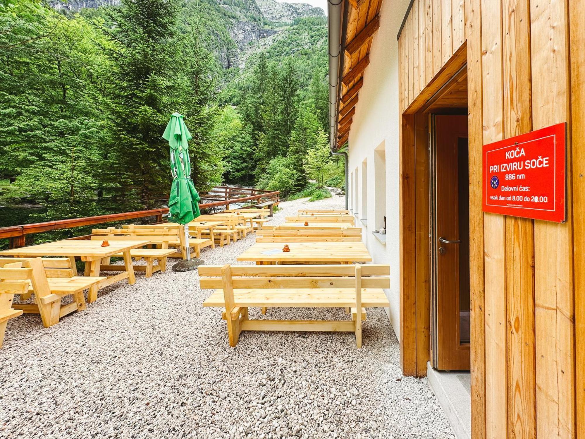 Вилла Koca Ob Izviru Soce Трента Экстерьер фото